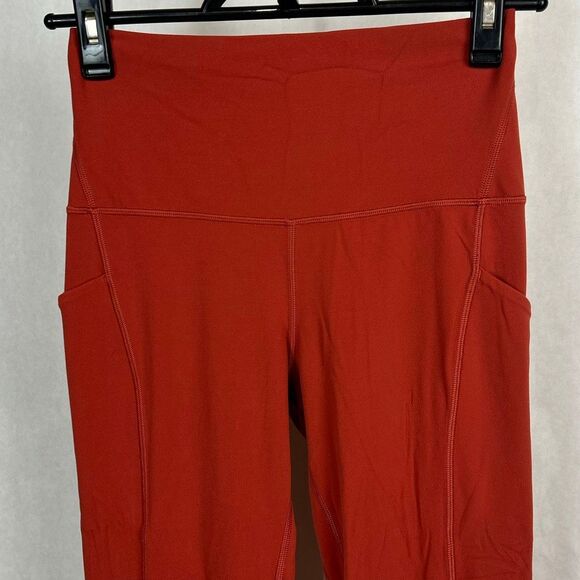 Lululemon Fast & Free Leggings High Rise Tight Gray Sz 8 - Picture 2 of 11